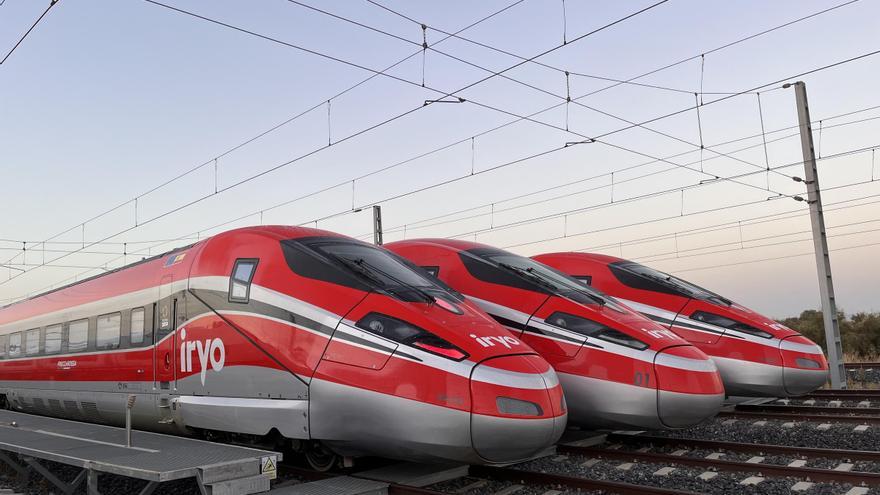 Iryo enlazará Barcelona y Málaga, con parada en Zaragoza, a partir del 15 de diciembre