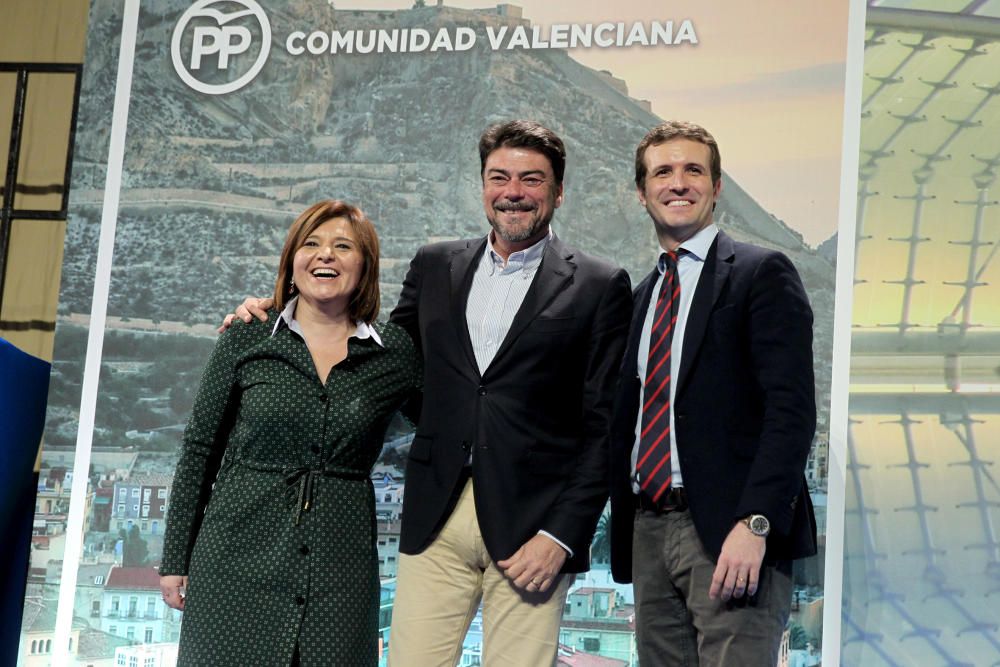 Pablo Casado proclama a los candidatos de la C. Valenciana