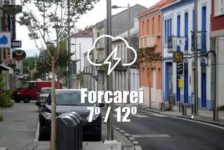 El tiempo en Forcarei: previsión meteorológica para hoy, viernes 3 de mayo