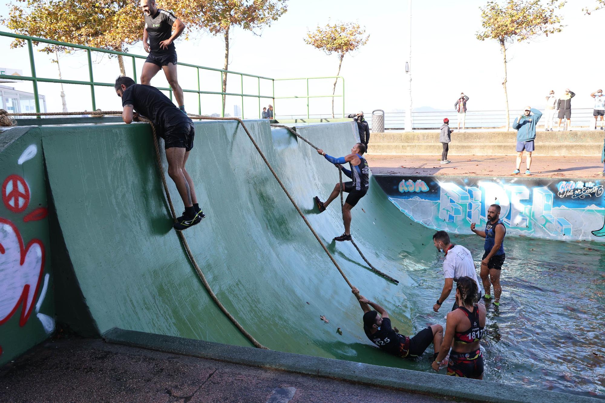 Las espectaculares imágenes de la Carrera Boot Camp en Samil