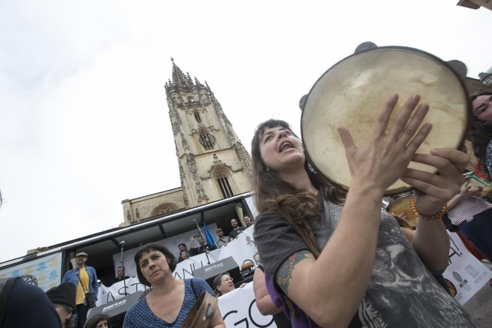 La manifestación, en imágenes