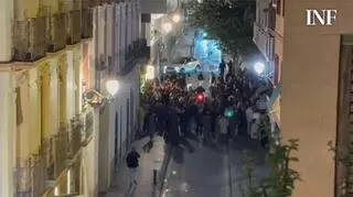 Desalojan una zona de ocio de Alicante por la acumulación de personas en la carretera