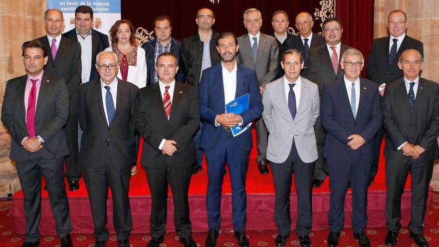 Los firmantes del manifiesto.