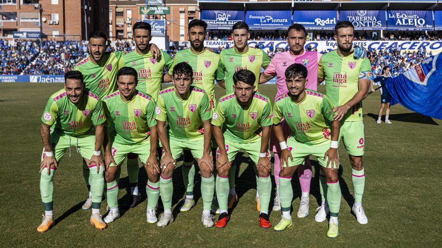 Los puntos de los jugadores en el Linares - Málaga CF