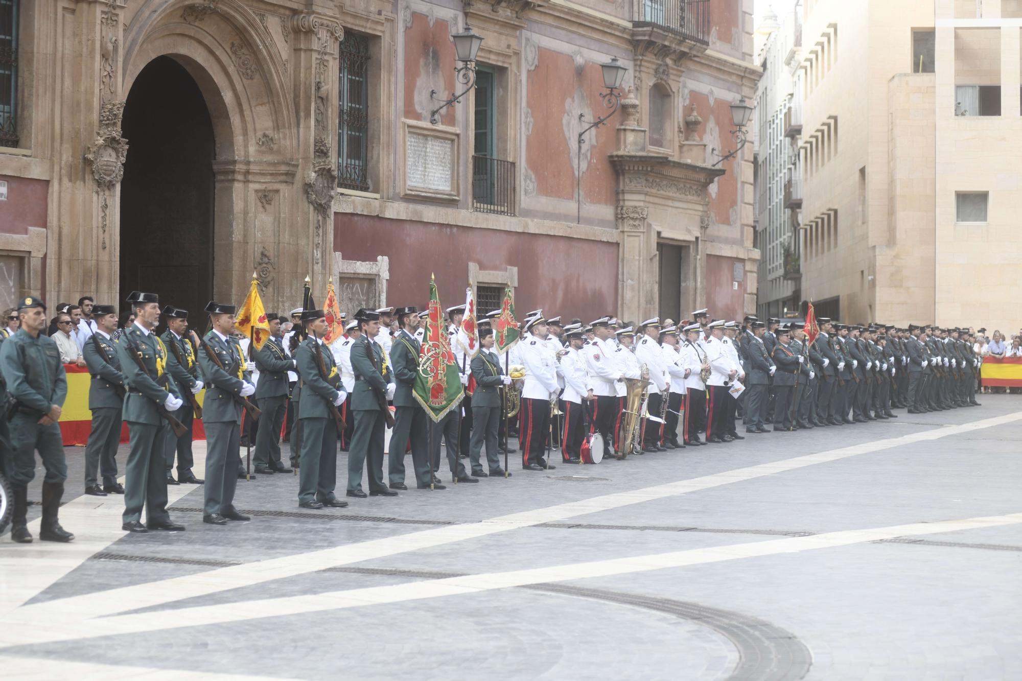 Acto institucional de la Guardia Civil en Murcia por el día de su Patrona