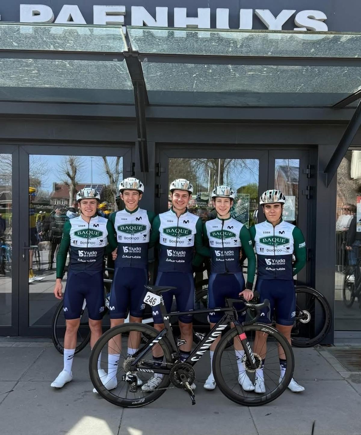 El equipo ciclista.