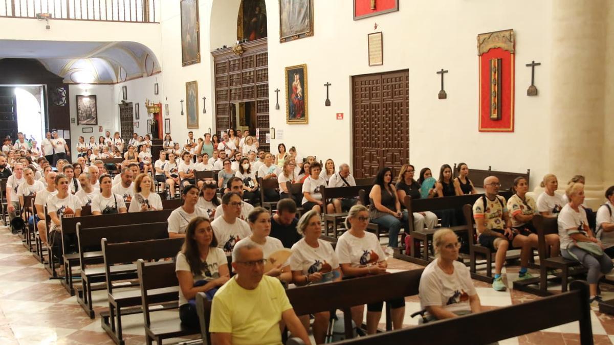 Montilla rinde tributo al Señor del Calvario de Montalbán.