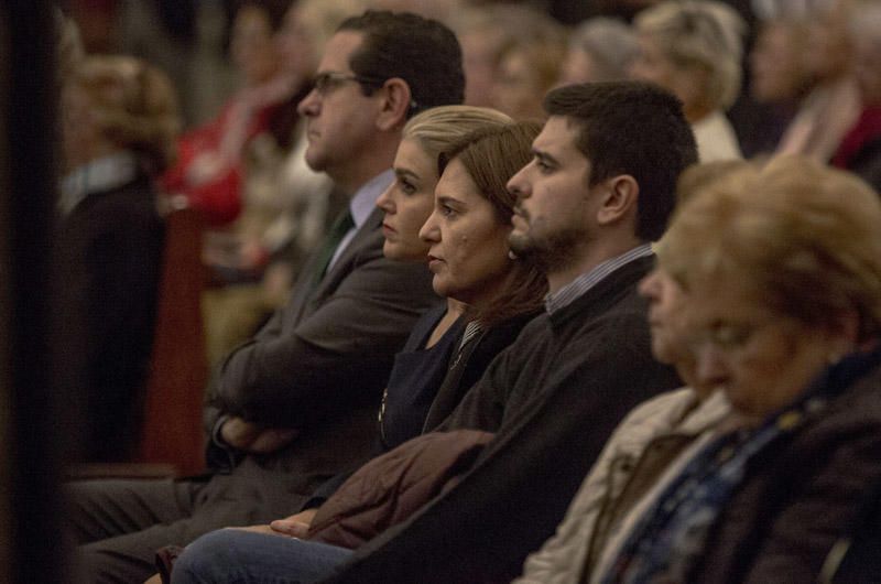 Misa celebrada en la Catedral de València en el primer aniversario de la muerte de la exalcaldesa