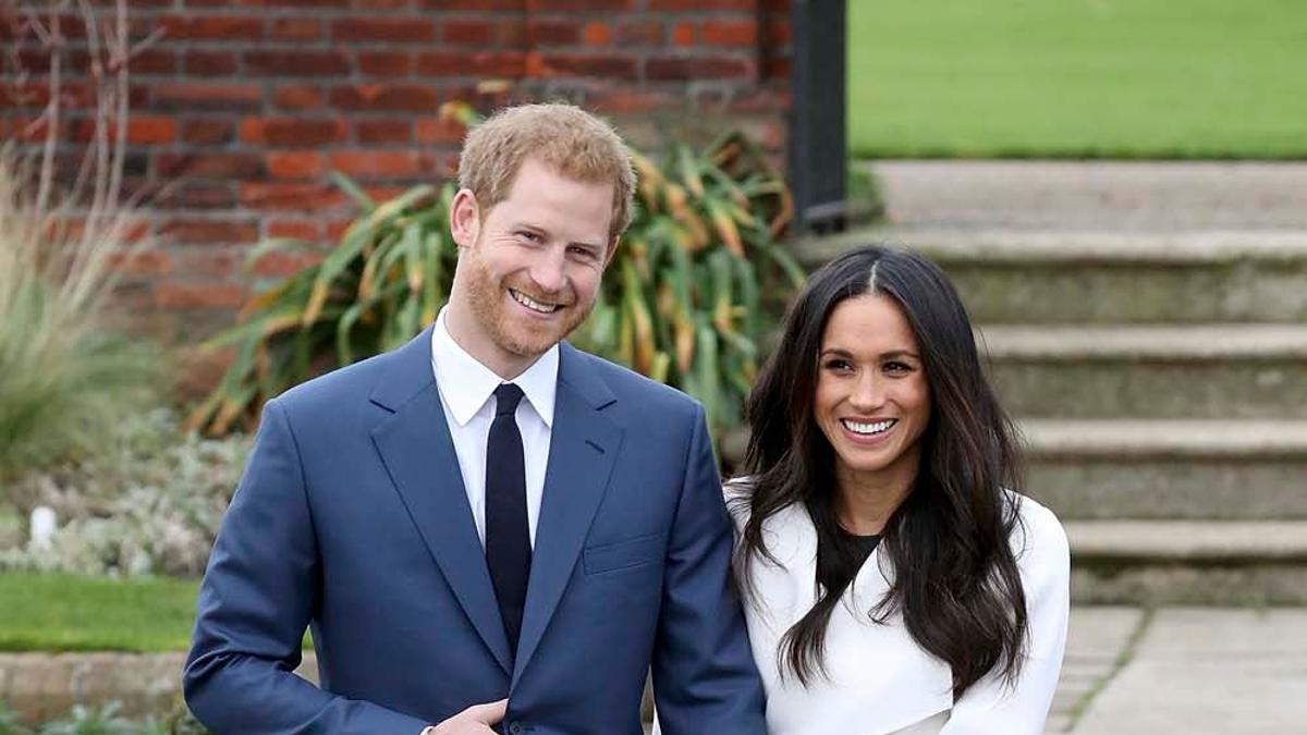 El Príncipe Harry y Meghan Markle posan por primera vez tras su compromiso