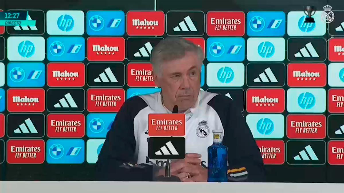 Ancelotti: "Vinícius puede ganar el Balón de Oro este año"