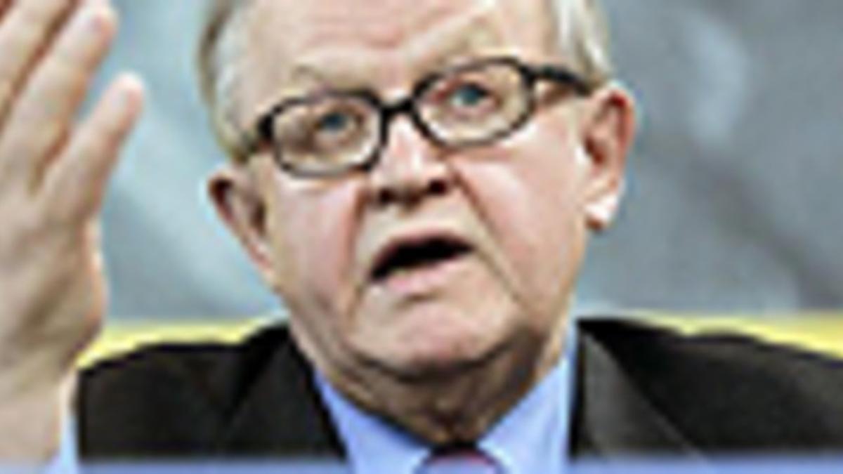 Martti Ahtisaari.