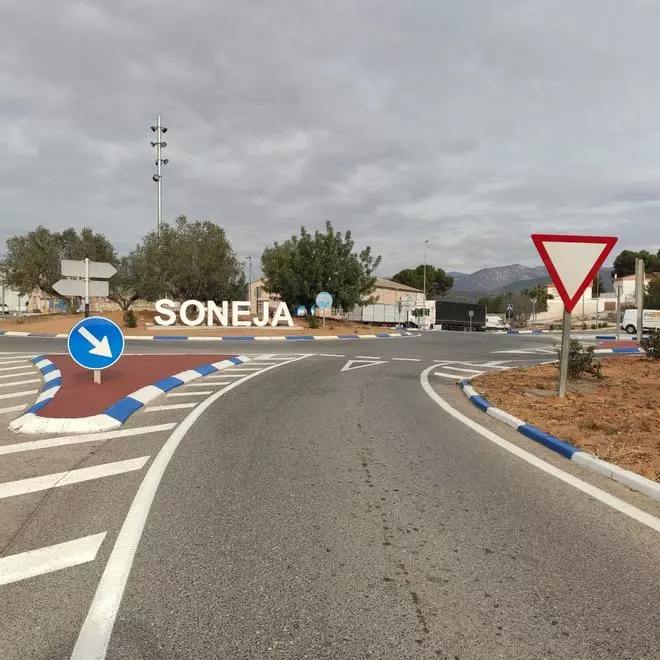 Soneja finaliza las mejoras en el área industrial del Monte del Hoyo