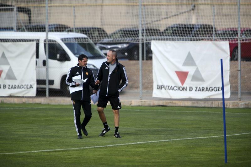 EL Zaragoza prepara el partido contra el Mirandés