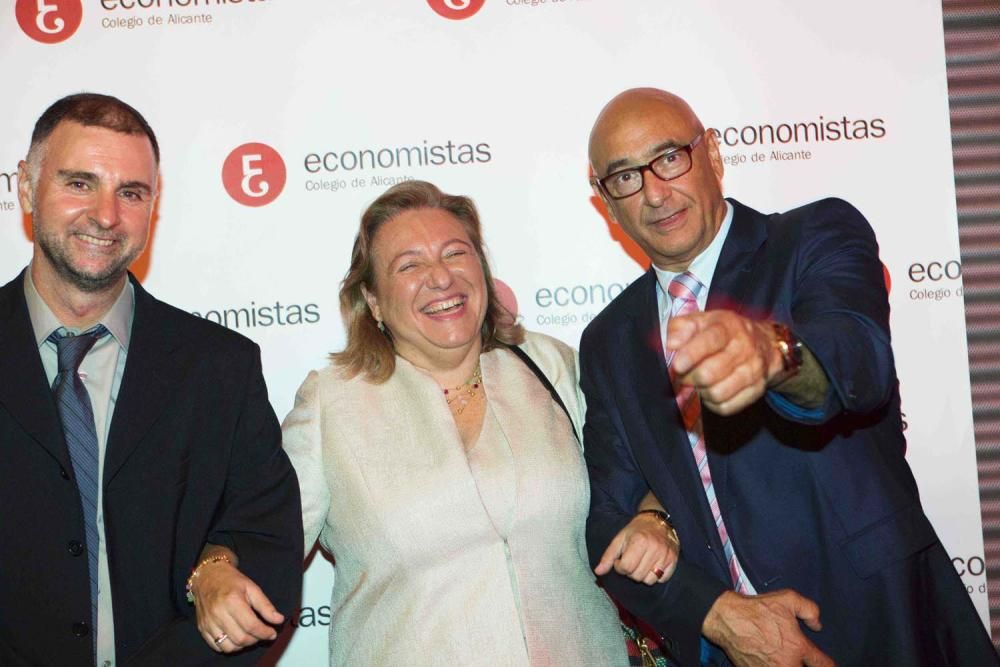 Así fue la cena del Colegio de Economistas