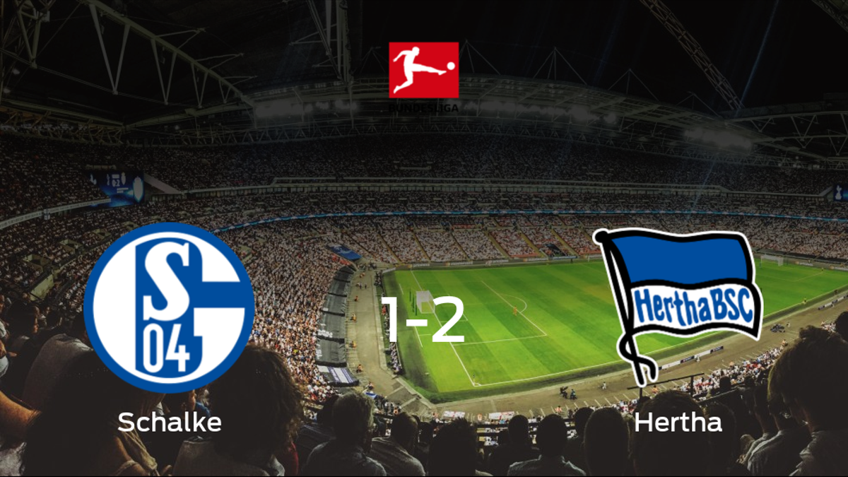 1-2: El Hertha Berlín se impone en el estadio del Schalke 04