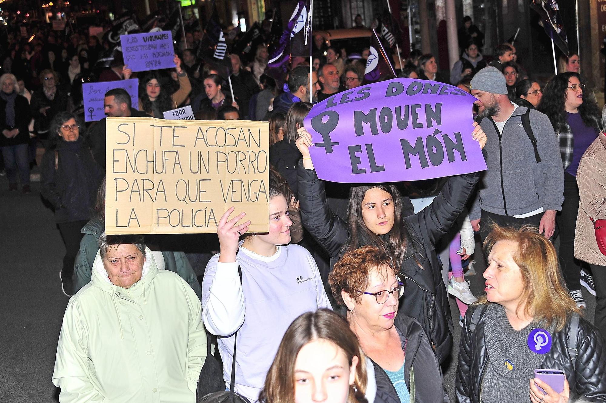 Manifestación 8M en Elche