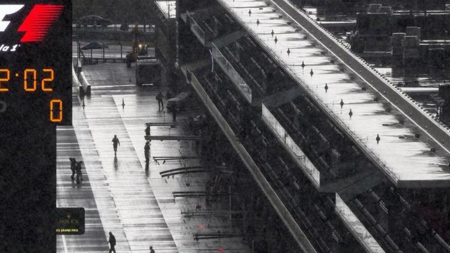 La lluvia amenaza el Gran Premio de EEUU.