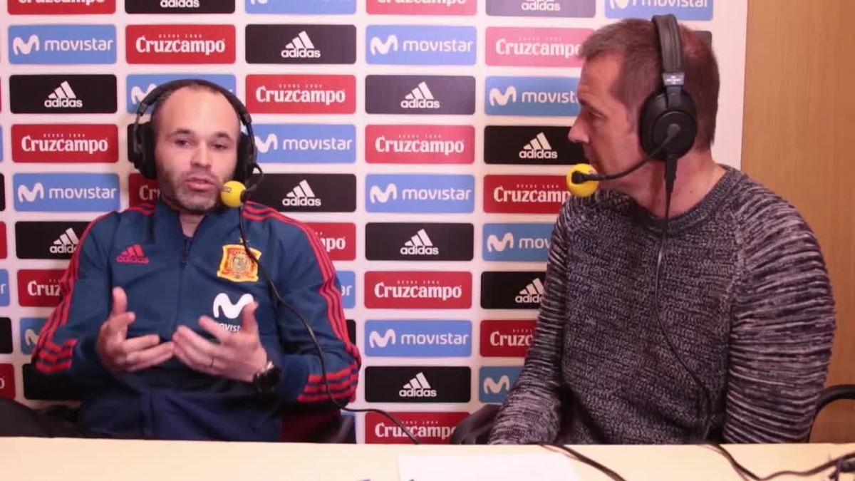 Andrés Iniesta abordó anoche en una entrevista en El Larguero de la SER su futuro futbolístico.