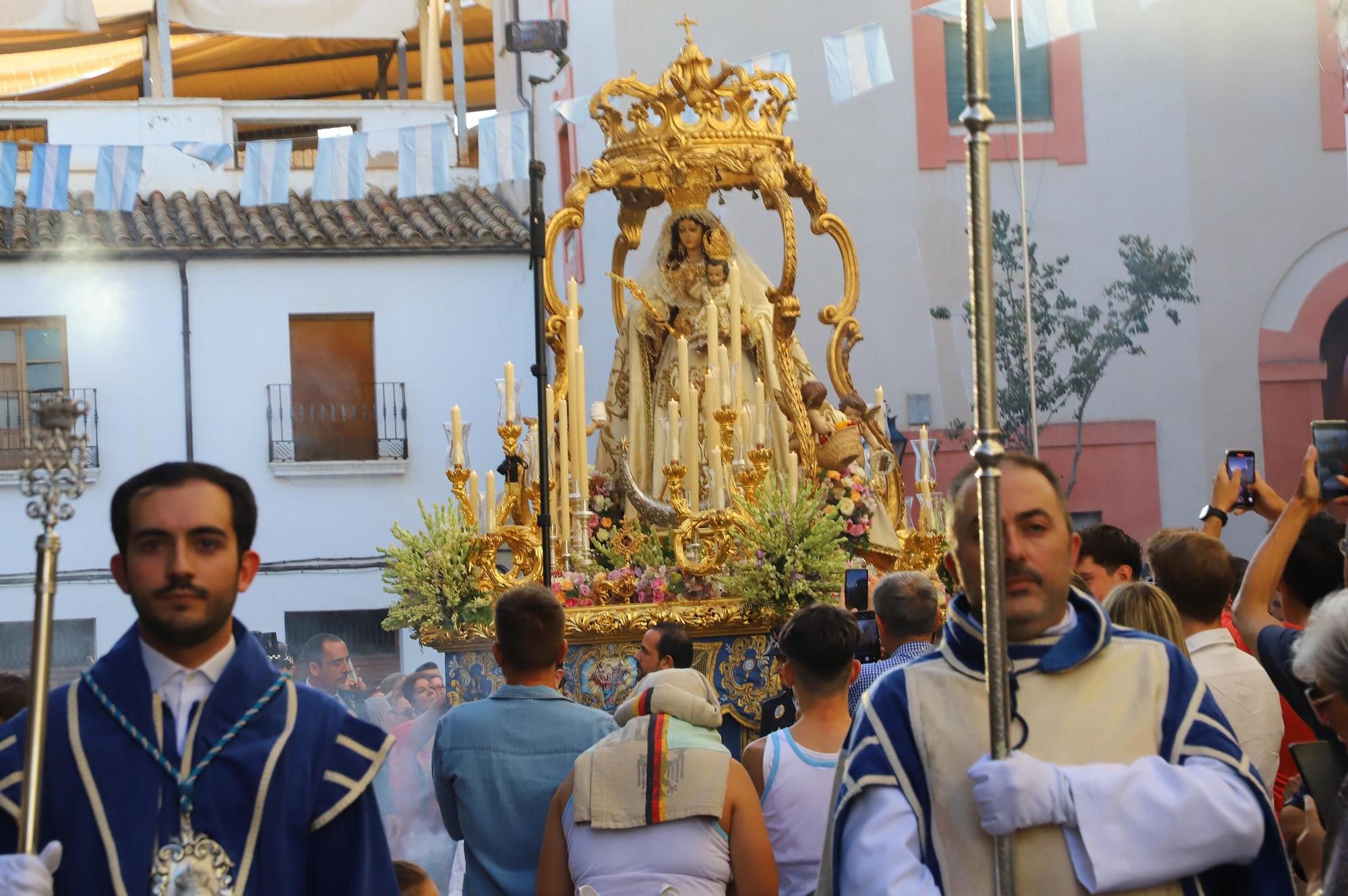 La procesión de la Virgen del Socorro, en imágenes