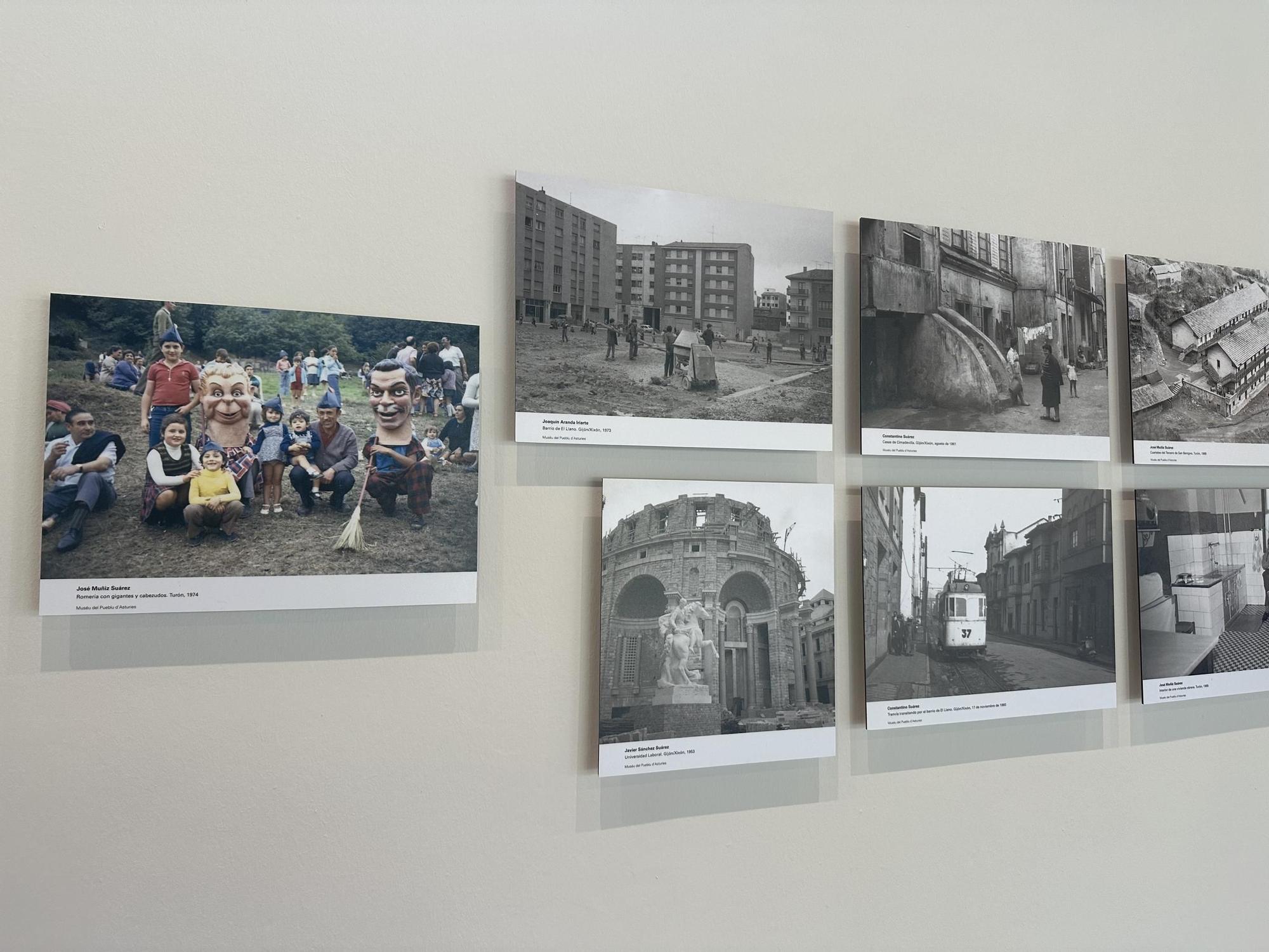 Así fue la inauguración de “Lo que queda de entonces”, una memoria fotográfica a la Asturias franquista