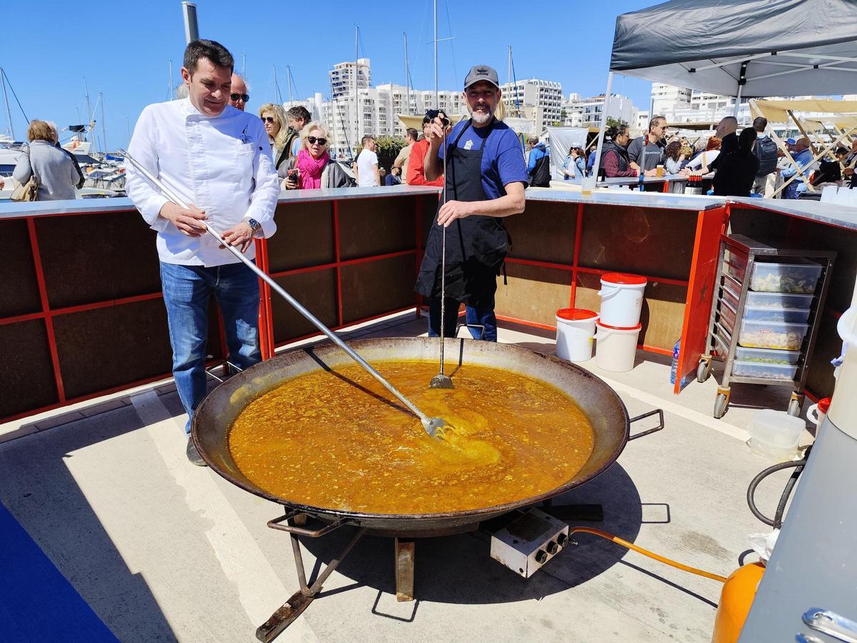 Campeonato de Arroz a Banda Creativo y Solidario en el Nàutic de Sant Antoni