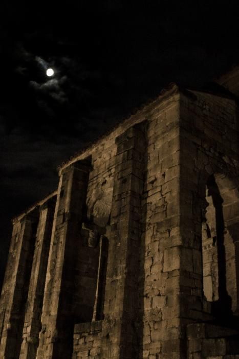 La luna llena  desde en Asturias