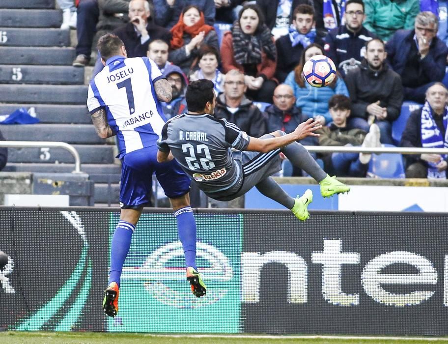 El Dépor cae en el derbi ante el Celta