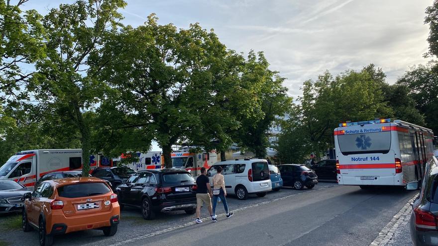 Al menos 25 heridos tras caminar sobre carbones al rojo vivo en Suiza