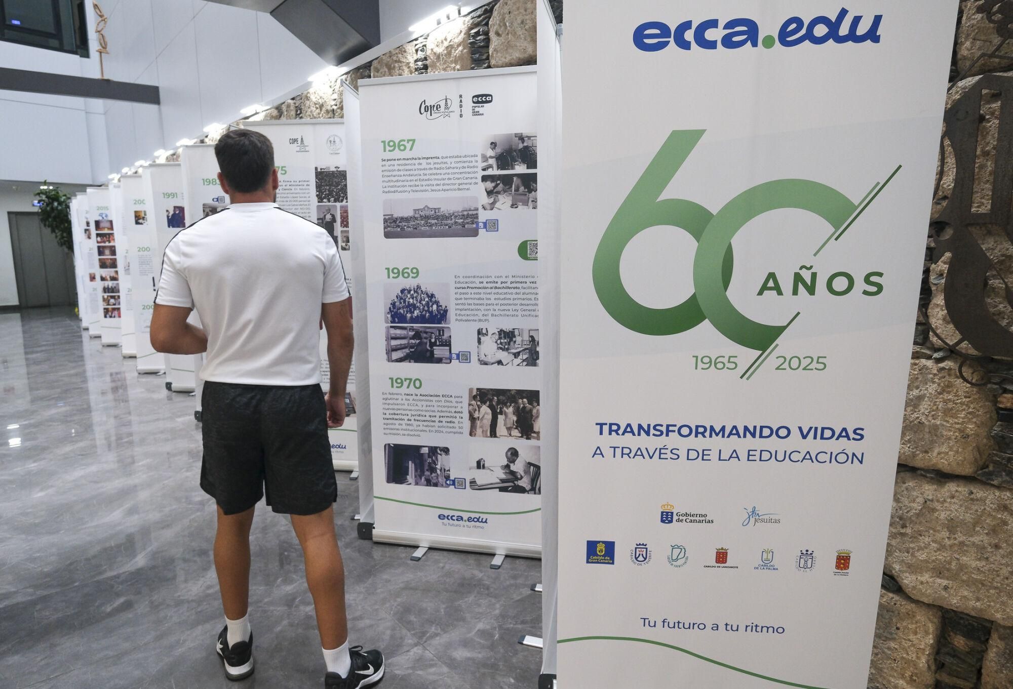 ECCA expone en el Real Club Victoria sus 60 años de labor educativa