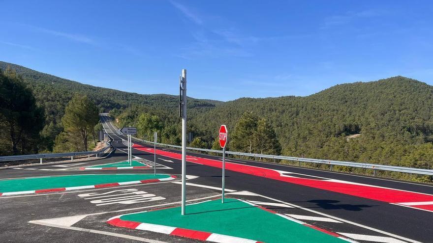 Es millora la seguretat viària en un «punt negre» de la C-14, a Pinell de Solsonès