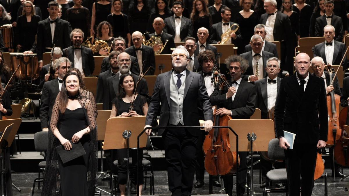 Katharina Konradi, Josep Pons y José Antonio López.