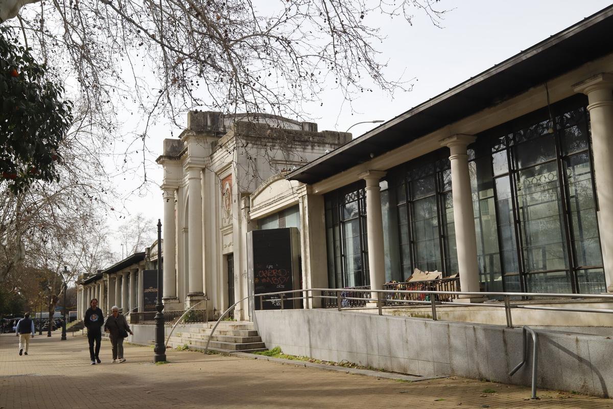 Córdoba pérgola de los Jardines de l Duque de Rivas