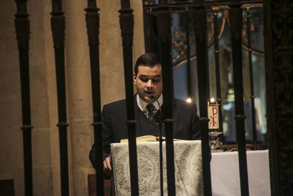 Misa en la Catedral de Orihuela