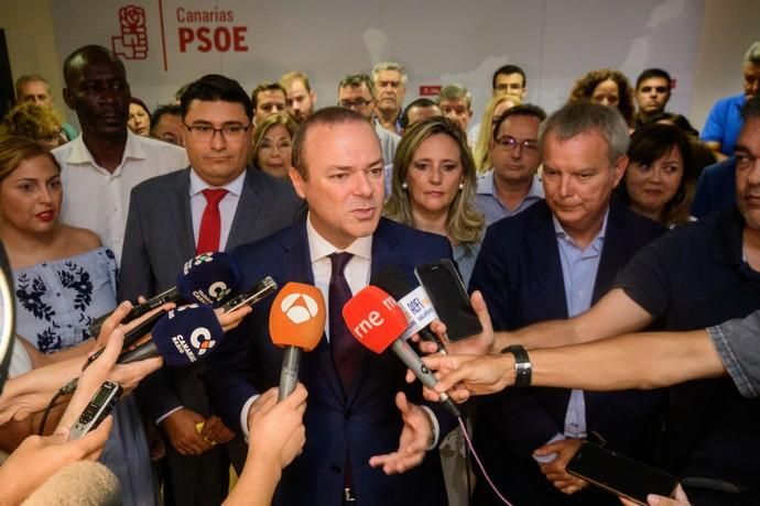 Presentación de las candidaturas del PSOE, ...