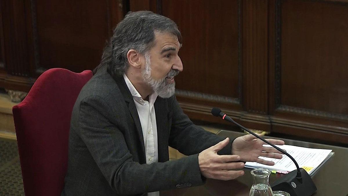 Jordi Cuixart: "Yo soy un preso político, no un político preso"