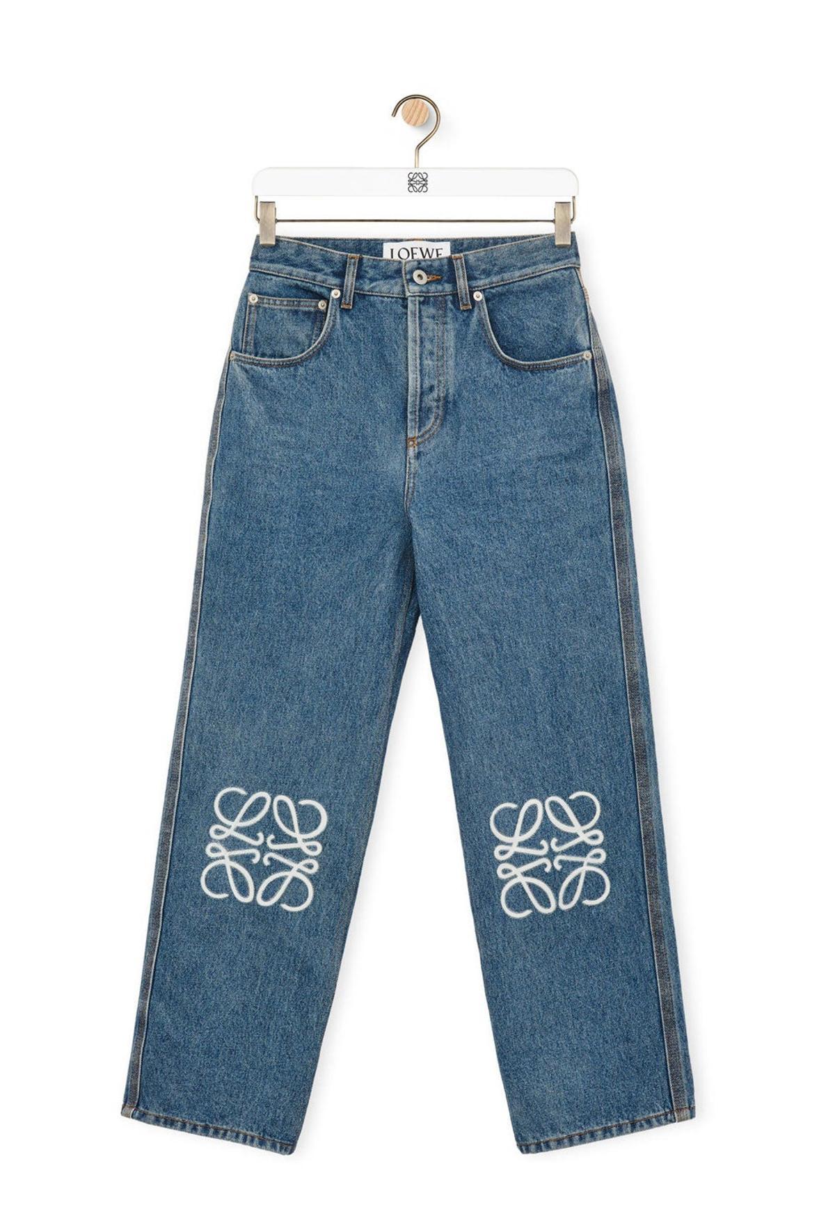 Pantalón vaquero cropped de Loewe