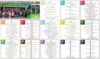 Más frecuencias, menos tiempo de espera y mayor agilidad para los autobuses: así es el plan anticolas para la Feria de Córdoba
