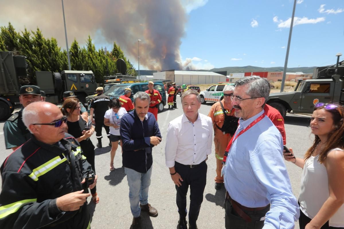 Incendio en la Serra Calderona