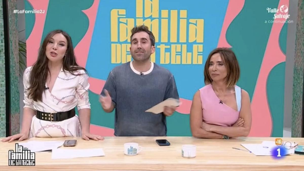 'La familia de la tele', este lunes.