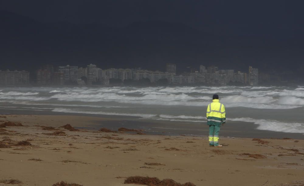 Fuertes lluvias en Alicante