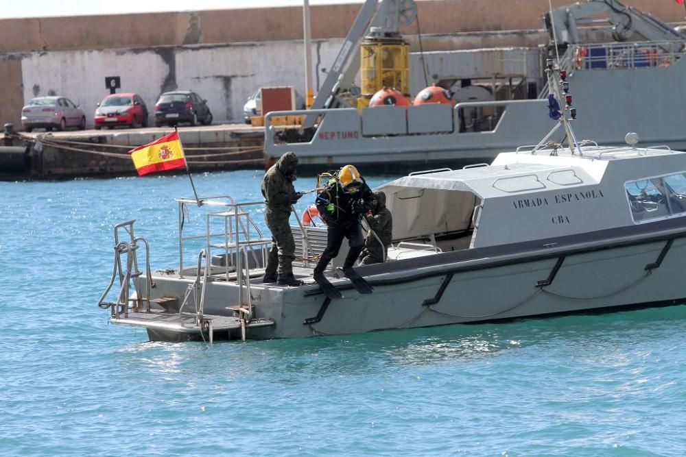 Centro de buceo de la Armada en Cartagena