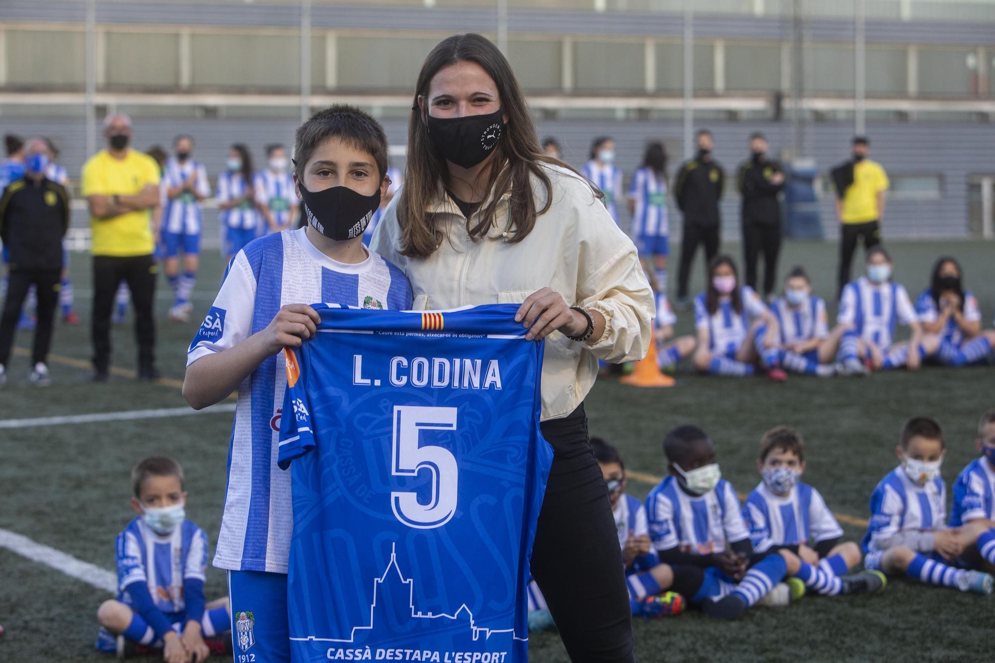 El Cassà homenatge a Laia Codina