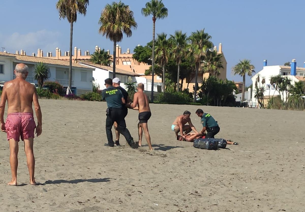 Detenidos en el Saladillo.