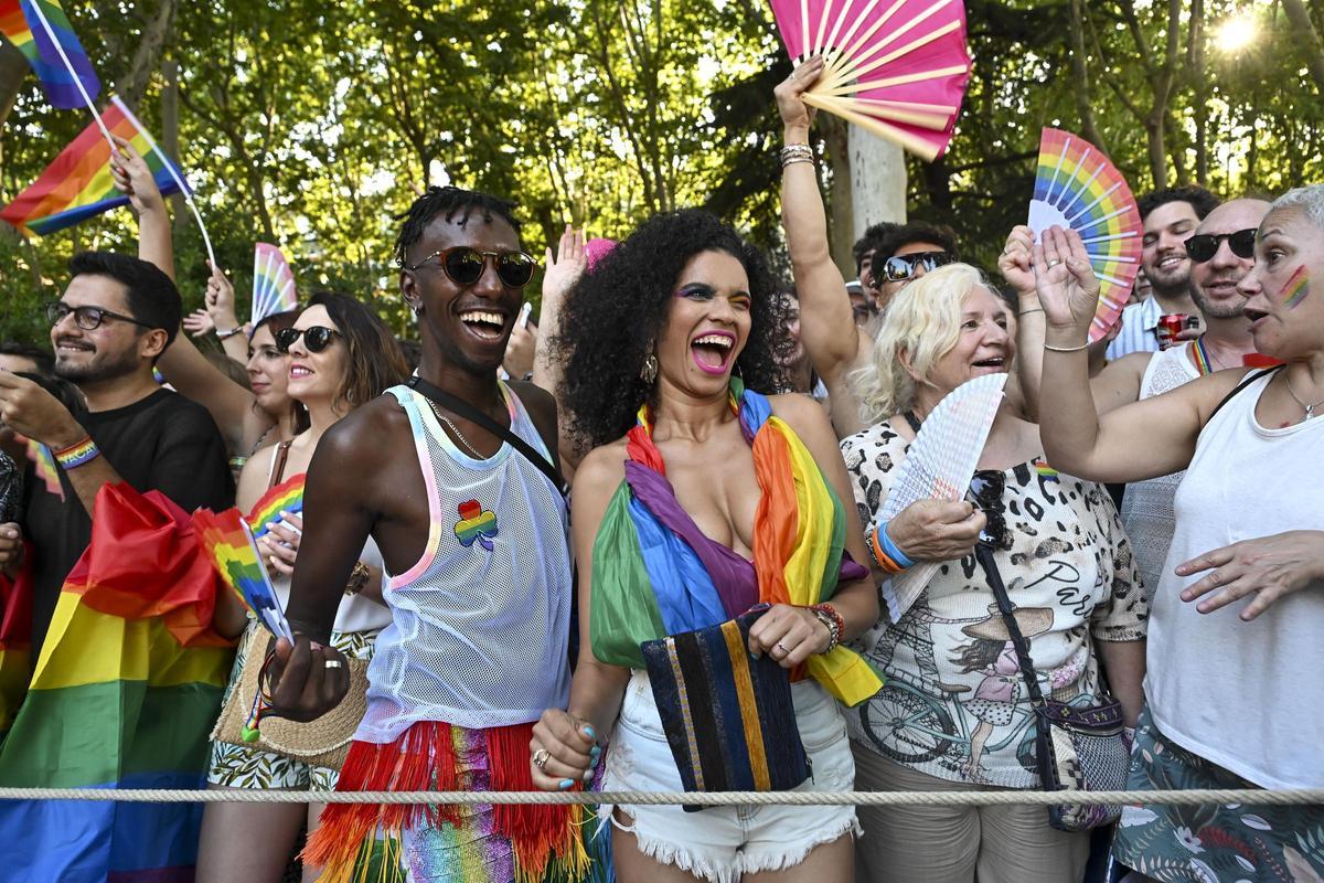 Manifestación del Orgullo 2024 en Madrid