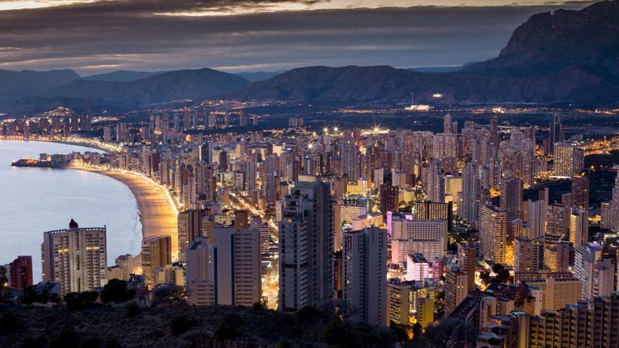 Vista de Benidorm, cuyo Ayuntamiento rechaza la tasa turística.