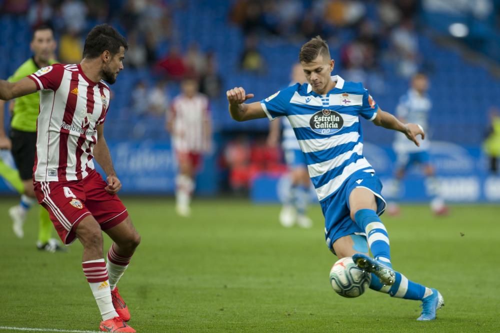 El Dépor empata en Riazor ante el Almería