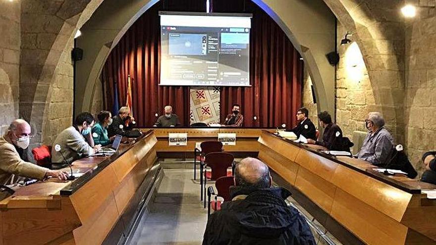 El ple ordinari del Consell Comarcal celebrat ahir