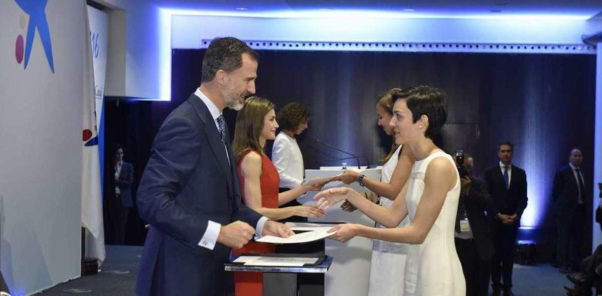 La caldense María Teresa Santos, becada por "la Caixa"