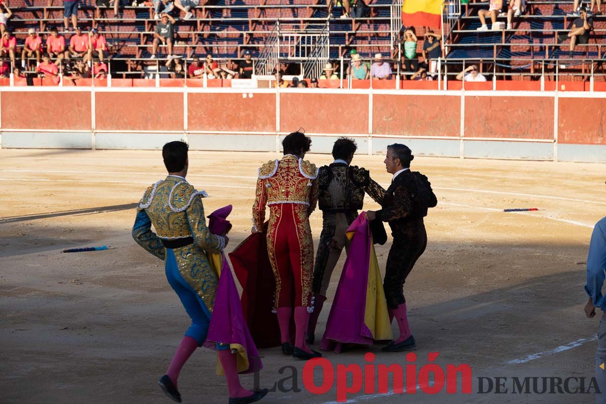 Segunda novillada de la Feria del Arroz en Calasparra (José Rojo, Pedro Gallego y Diego García)