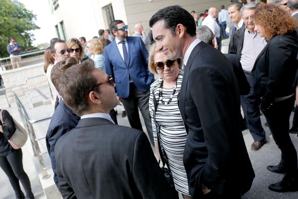 Funeral de Emilio Orta, presidente del Clúster de Automoción valenciano